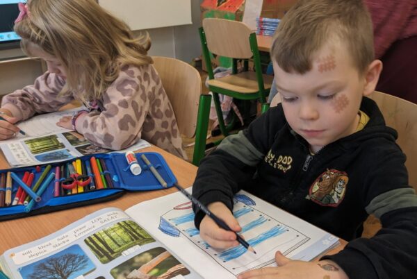 Náhledová fotka k článku: 1. B a předškoláci