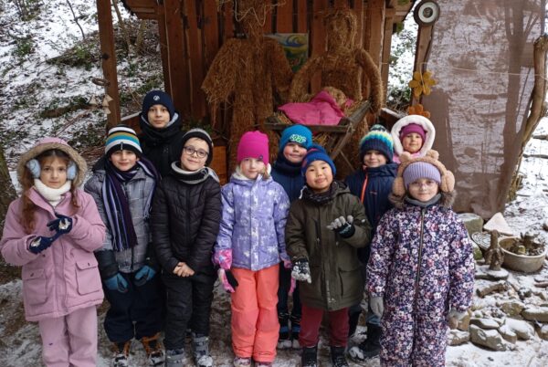 Náhledová fotka k článku: Družina si užila pobyt venku