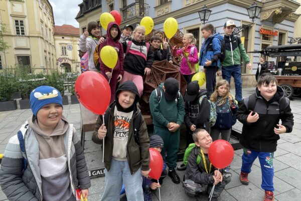 Náhledová fotka k článku: 3. A a 4. A společně v centru Brna