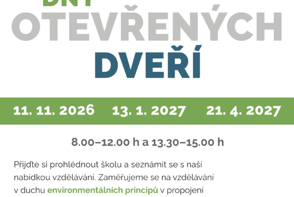 Náhledová fotka k článku: Dny otevřených dveří 2026/2027